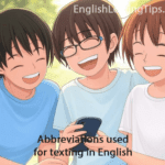Three diverse Gen Z teenagers sitting together and laughing while looking at a smartphone screen.