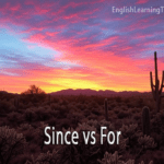 Since vs For in English