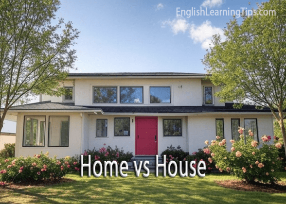 House vs. home: Understanding the key differences – English Learning Tips