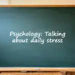 Psychology talking about daily stress