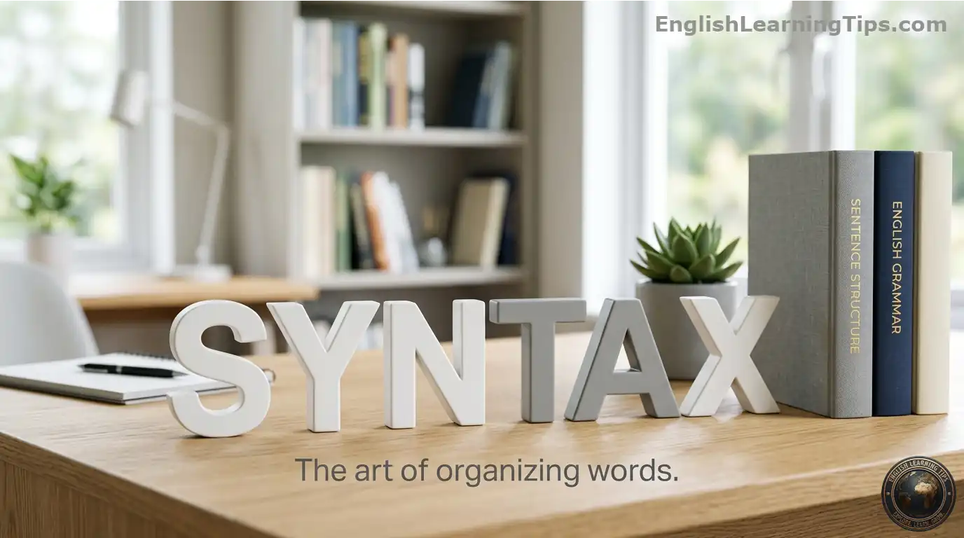 What is syntax english grammar guide